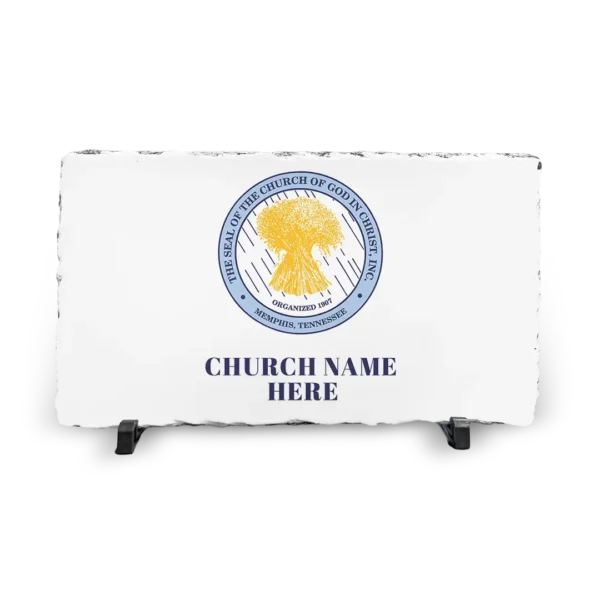 COGIC Medium Rectangle Slate