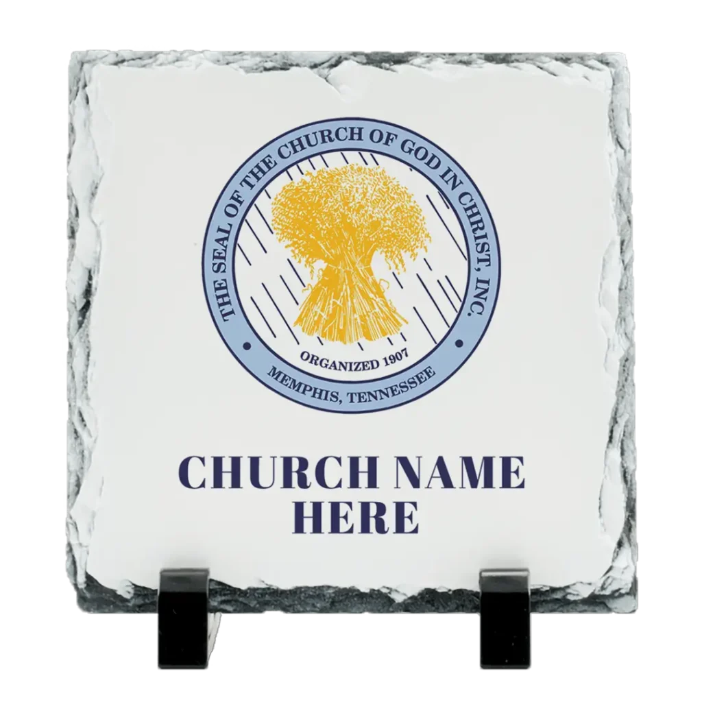 COGIC Medium Square Slate