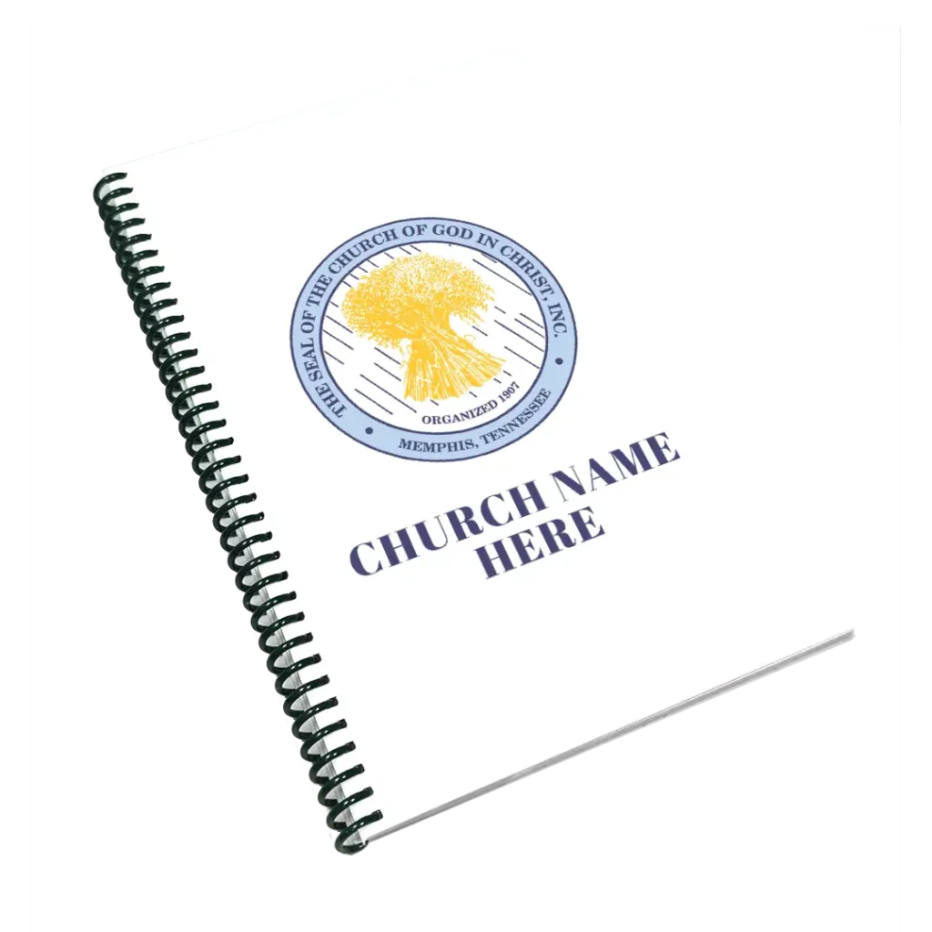 Journal Size Coil-Bound Notebook