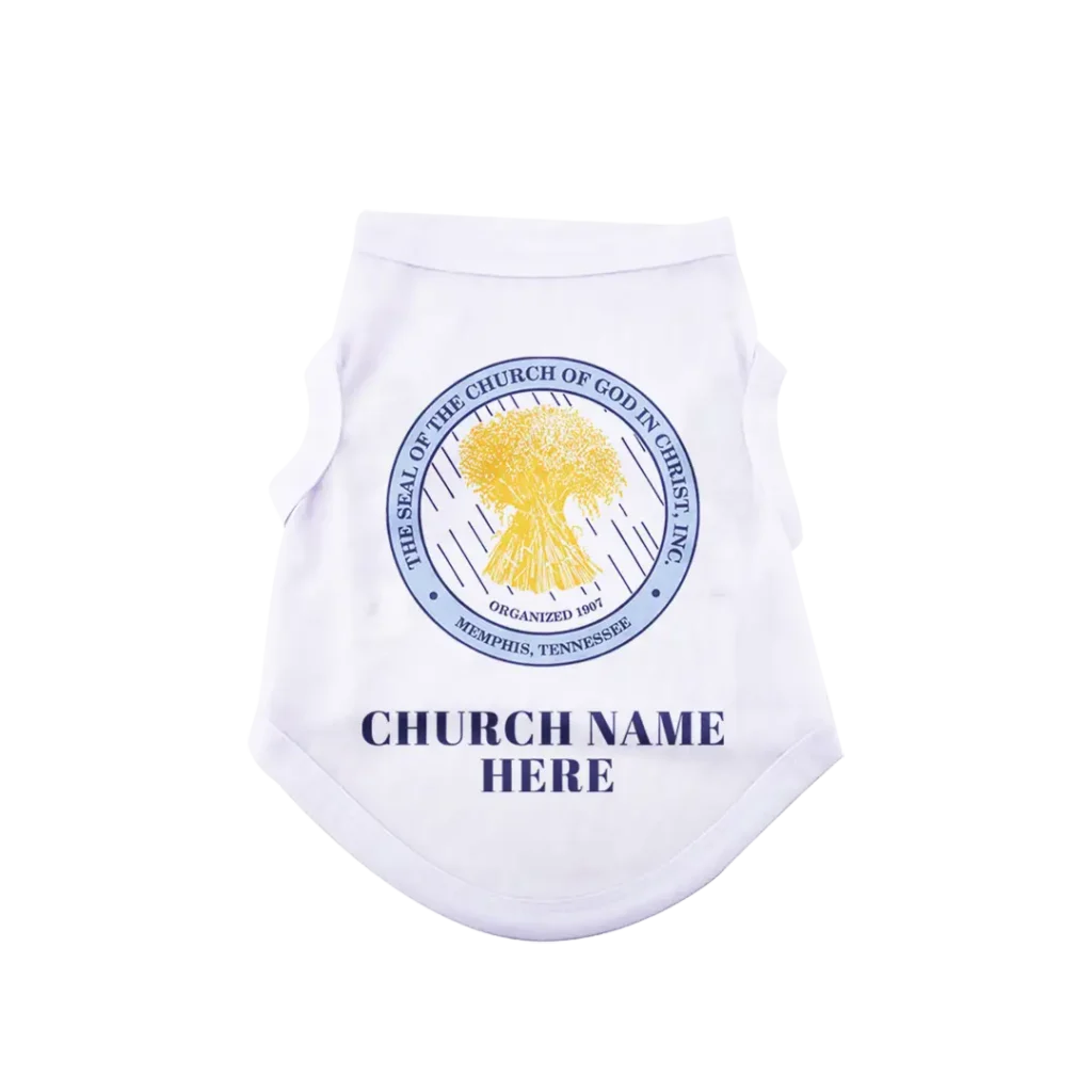 Pet Pullover White T-Shirt