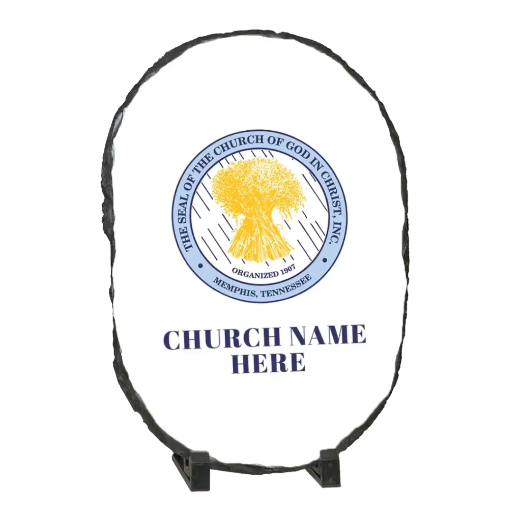 Large Oval Slate