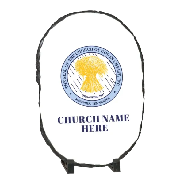 Large Oval Slate