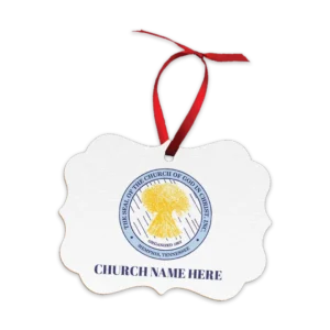Aluminum Christmas Ornament - Printed