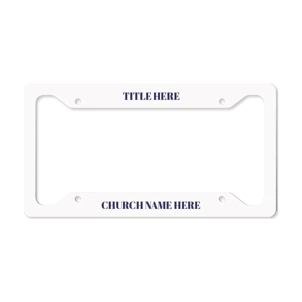License Plate Frame