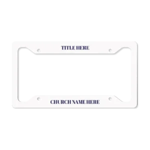 License Plate Frame