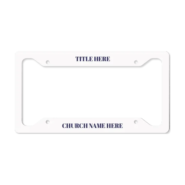 License Plate Frame