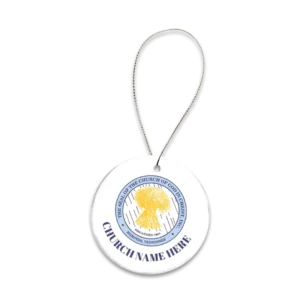 Round Ceramic Ornament  - Printed