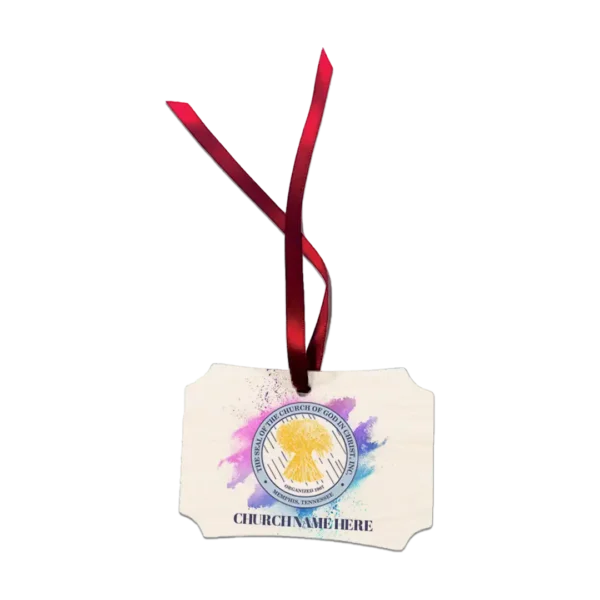 Wooden Ornament - Printed - Image 2